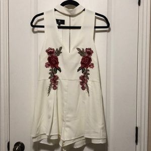 Lily Rosie Girl Floral Romper